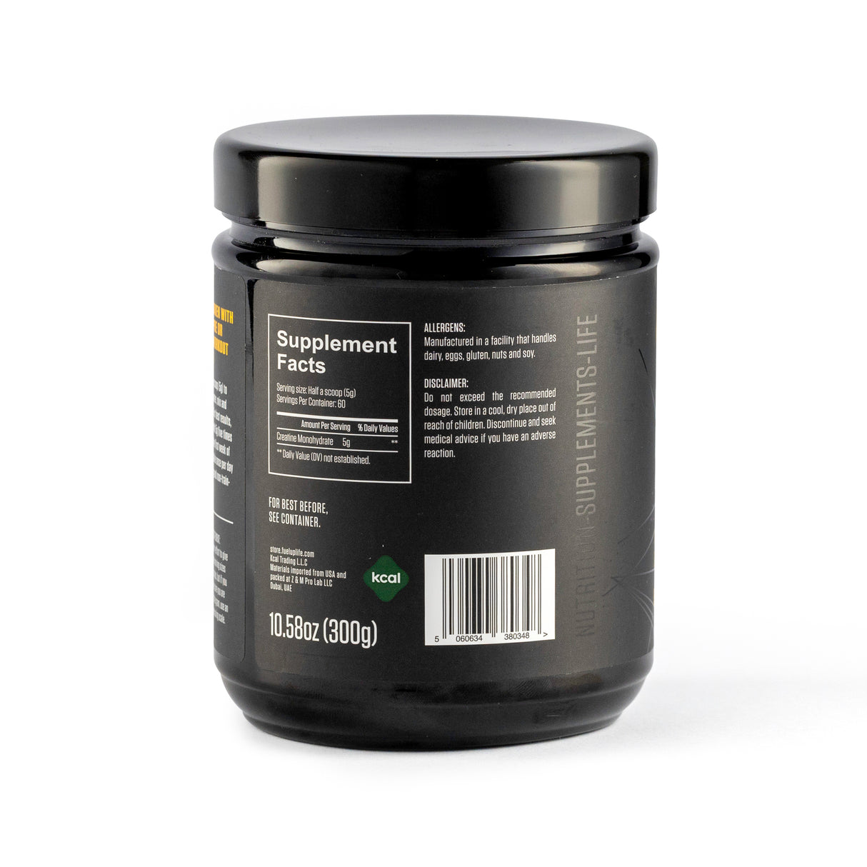 Creatine Monohydrate - Unflavoured - 300 g (0.66 lbs)
