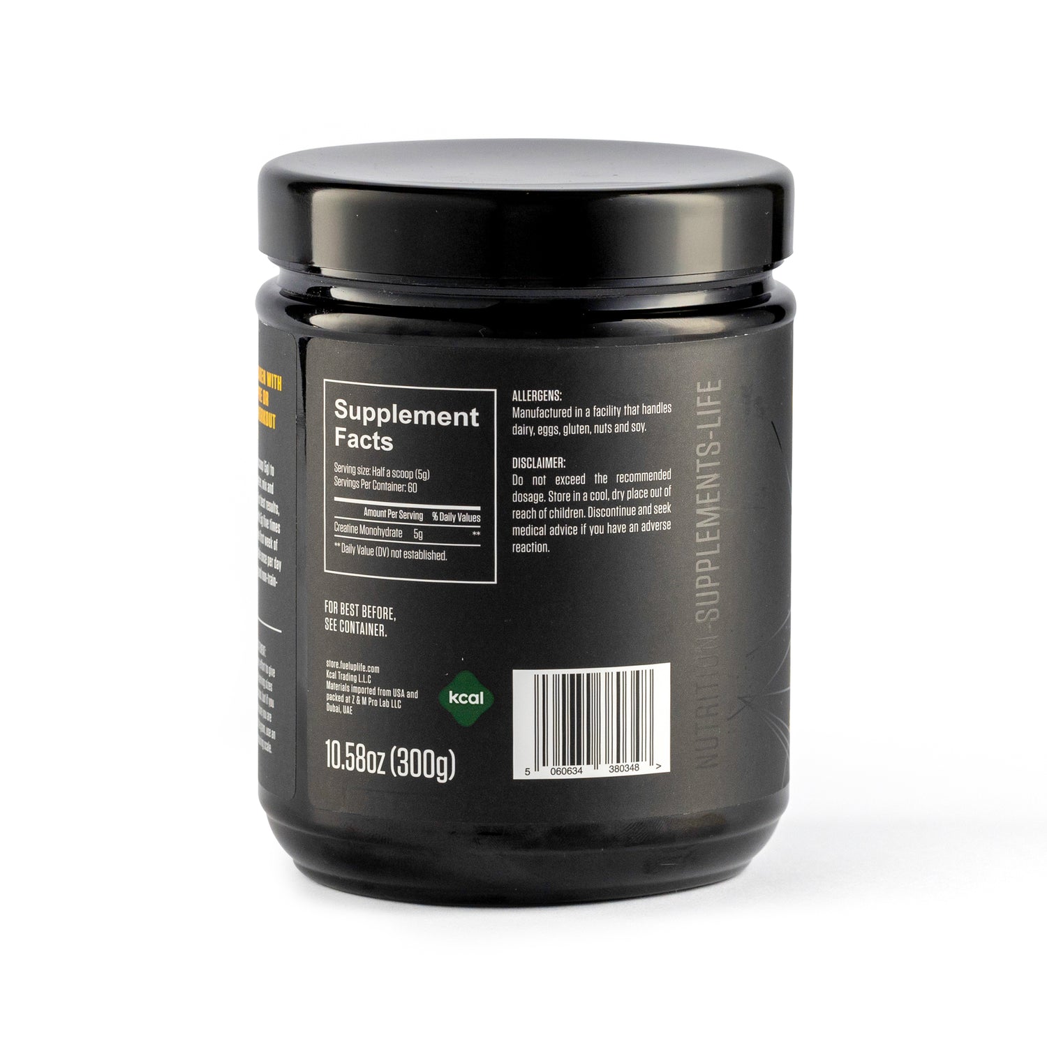 Creatine Monohydrate - Unflavoured - 300 g (0.66 lbs)