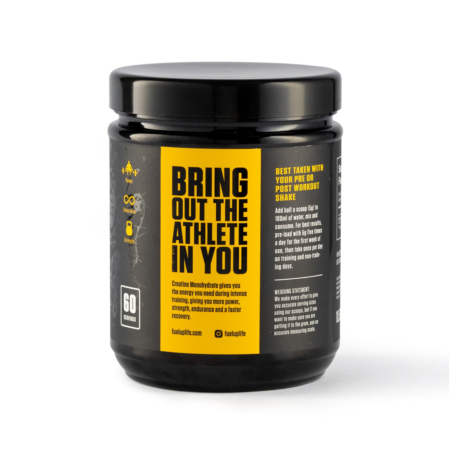 Creatine Monohydrate - Unflavoured - 300 g (0.66 lbs)