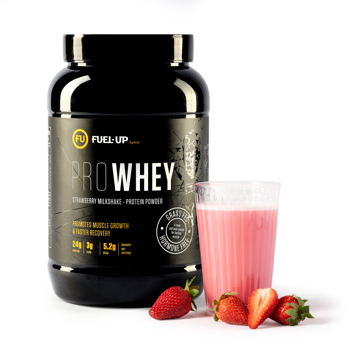 Pro Whey Protein - Strawberry Milkshake - 907 g (2 lbs)