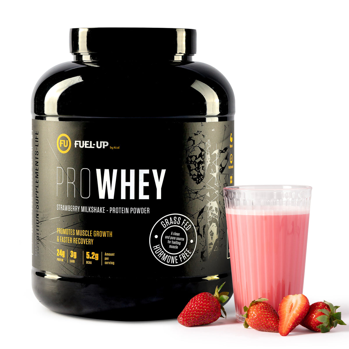 Pro Whey Protein - Strawberry Milkshake - 2.2 kg (5 lbs)