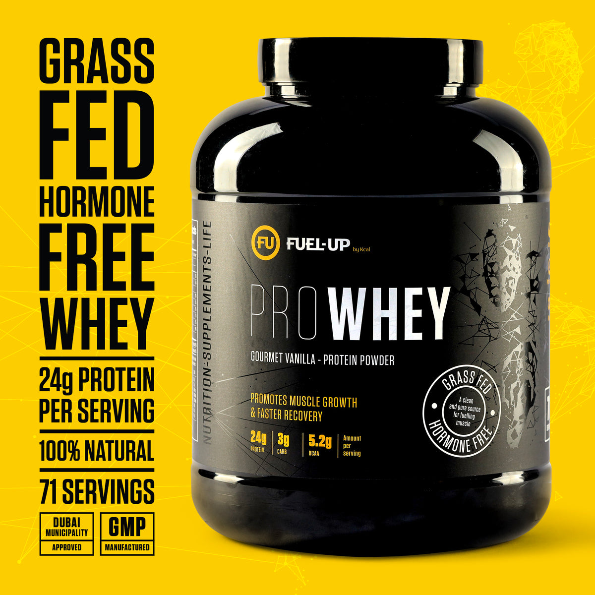 Pro Whey Protein - Gourmet Vanilla - 2.2 kg (5 lbs)