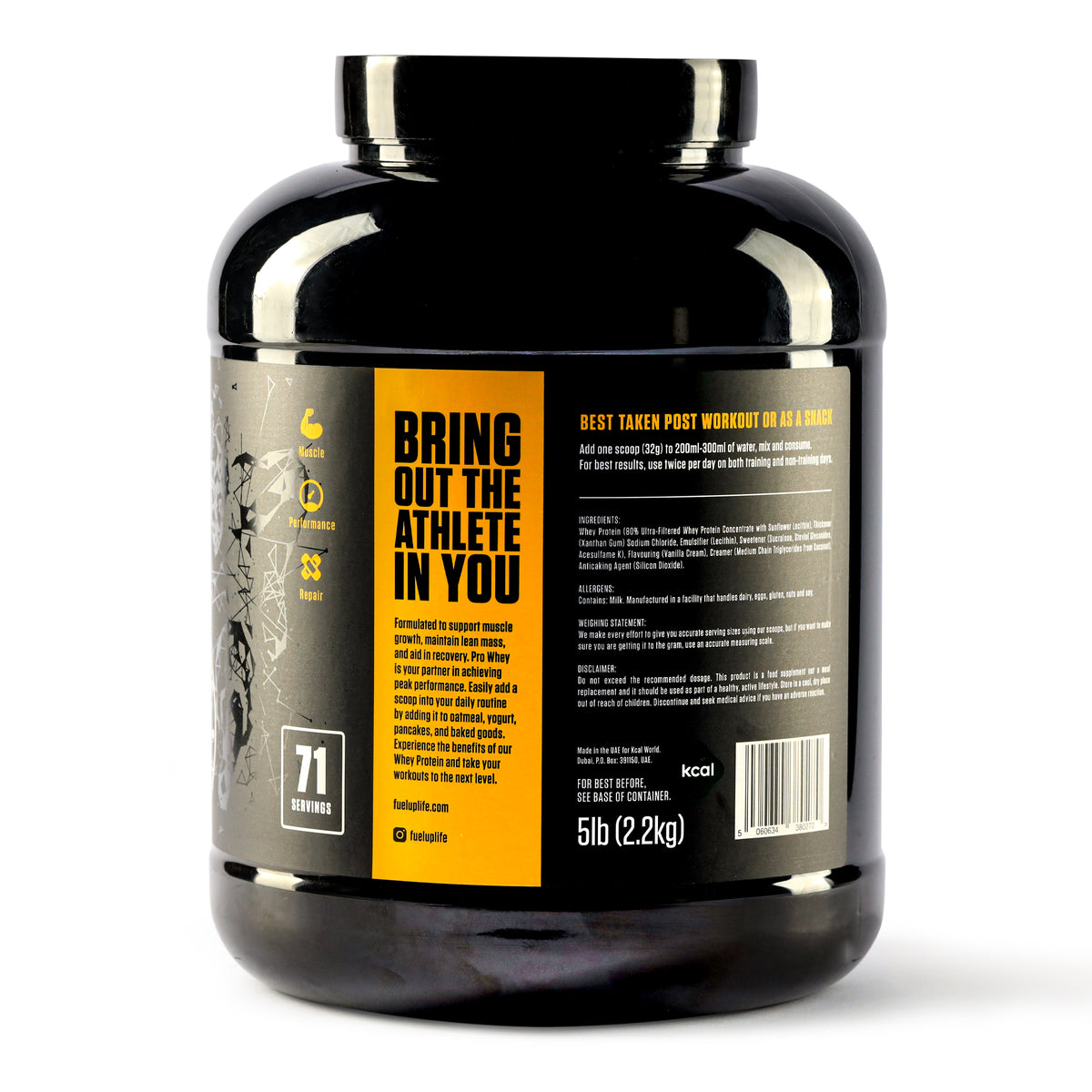 Pro Whey Protein - Gourmet Vanilla - 2.2 kg (5 lbs)