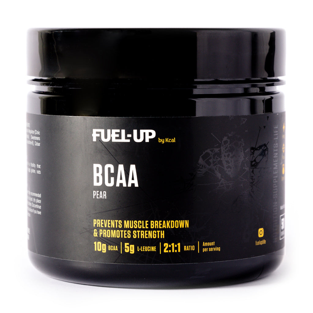 Tub of BCAA powder