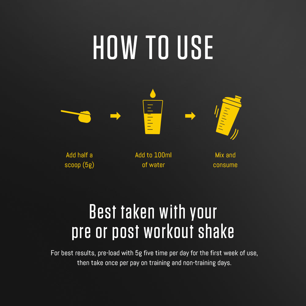 Instructions on how to safely use creatine monohydrate from Fuel-Up