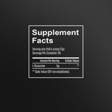 Nutrition information for l glutamine