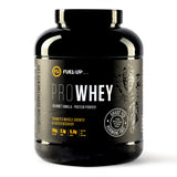 5 lb tub of gourmet vanilla flavoured whey protein powder